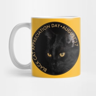 Black Cat Appreciation Day Mug
